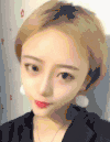 美女 气质 可爱 金发