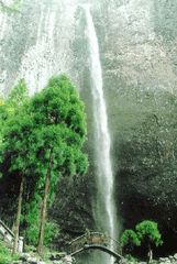 庐山瀑布 瀑布 自然风光 美景 奇怪