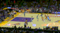 NBA 篮球 湖人 纳什 传球 助攻 布雷克 三分球 背后 激烈对抗 帅气过人 劲爆体育