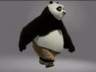 图片 动图  熊猫 转一转
