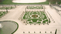 Dior广告 凡尔赛宫系列 广场 秘密花园 远景