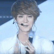 鹿晗 男神 帅气 鼓掌