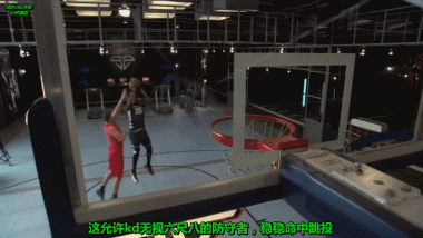 篮球 NBA 杜兰特 模仿 乔丹 跳投
