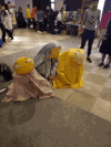 逗比 搞笑 黄色 人群