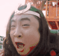 全员加速中 啊 乔杉 害怕 表情包