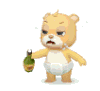 酒瓶  喝酒     动画  动态
