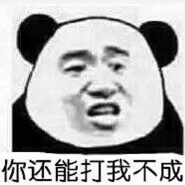 打我 熊貓頭