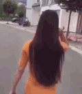 背影 长发 回头 吓一跳