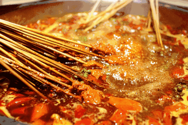 香锅 肉串 麻辣 美食