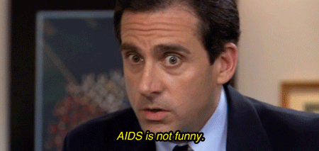 办公室 迈克尔斯科特 艾滋病是不好笑的