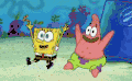 海绵宝宝 SpongeBob 派大星 万岁 欢呼 庆祝