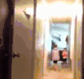 室内 灯光 玩耍 小孩