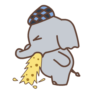 大象 呕吐 帽子 恶心
