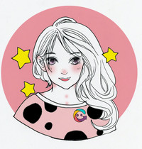 星星 美女 美丽 长发