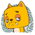 半睁眼睛 不开森生气 小情绪