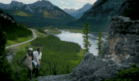 Travel&Alberta&CANADA 加拿大 森林 游客 湖泊 纪录片 风景