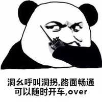 熊猫人 随时开车 老司机