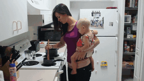 女超人 母婴 做饭 宝妈