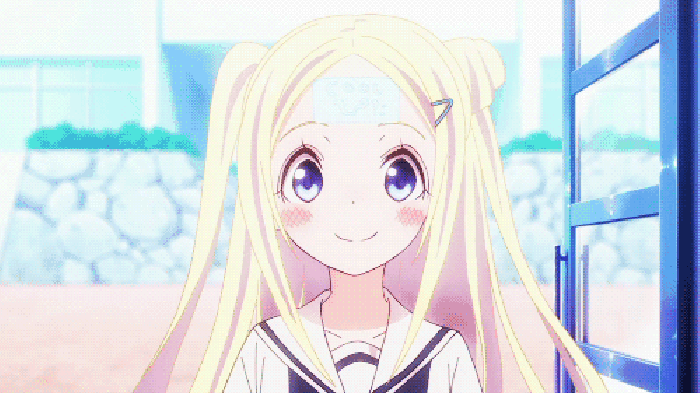 剪刀手 可爱 少女 动漫