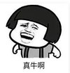 暴漫 文字表情包 真牛啊 搞笑 逗 沙雕