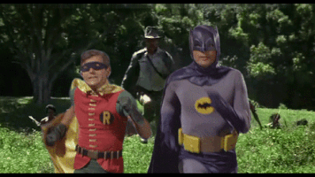 蝙蝠侠 跑步 逃跑 蒙太奇