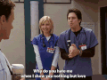 nothing but love scrubs why?