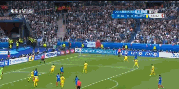 帕耶 足球 法国vs罗马尼亚  进球