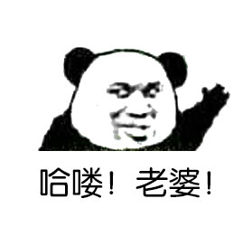 哈喽老婆 金馆长 挥手 熊猫