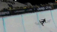 2018平昌冬奥会 滑板滑雪 soogif
