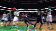 雷阿伦 NBA 篮球 凯尔特人 隆多 突破 妙传 三分球 激烈对抗 汗流浃背 英气逼人 劲爆体育
