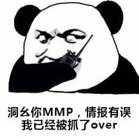 熊猫头 传呼机  洞幺你MMP  情报有误 我已经被抓 斗图 搞笑