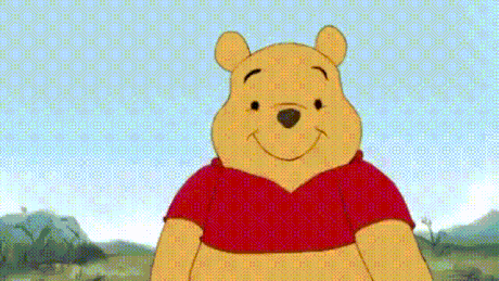 维尼熊 动漫 飞吻 可爱