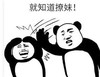 暴漫 文字表情包 就知道撩妹 搞笑 逗 沙雕