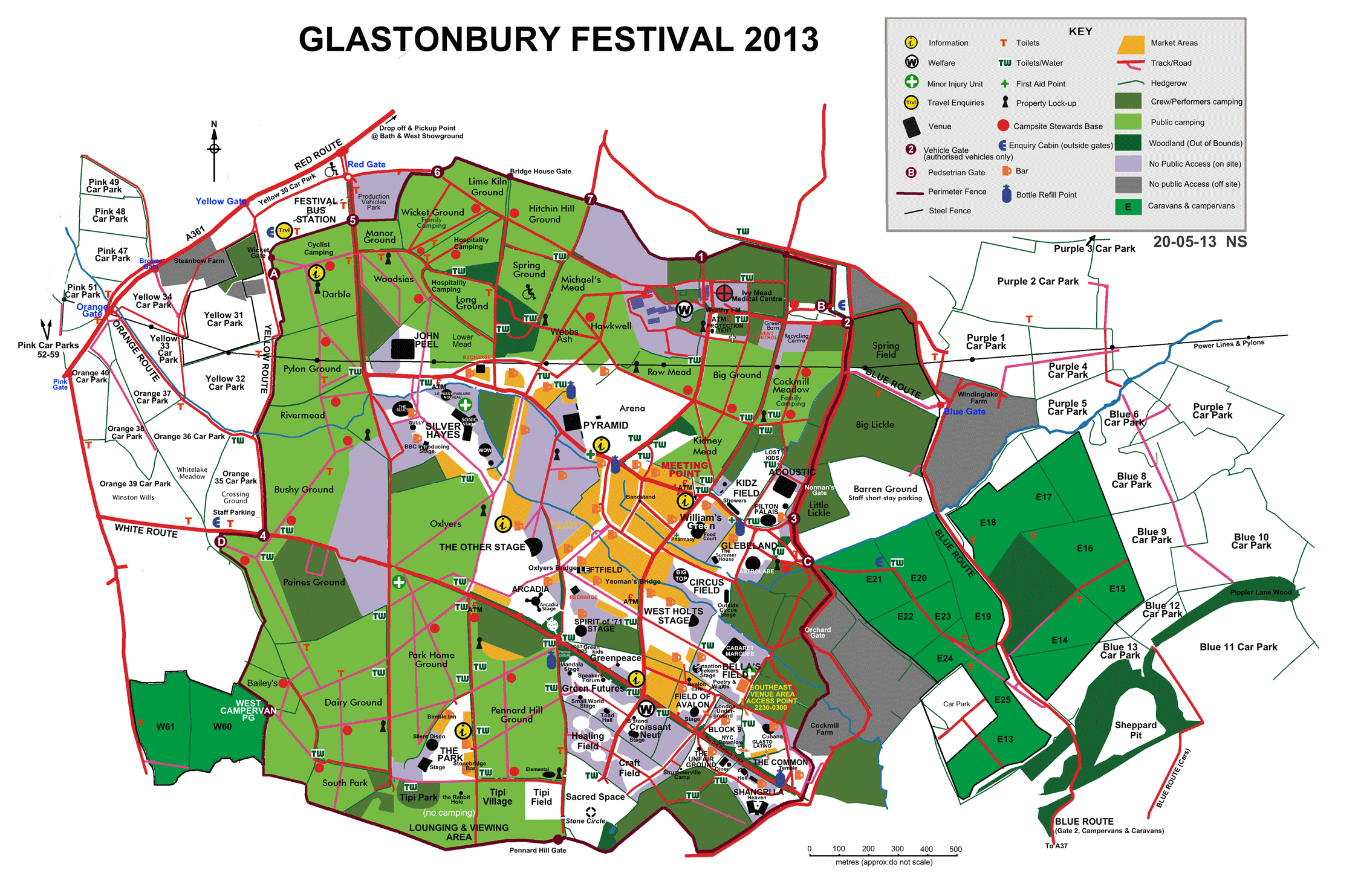 格拉斯顿伯里音乐节 Glastonbury+Festival