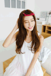 姑娘 美丽 撩发 美女 可爱