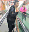 搞笑 电梯 逗逼 雷人