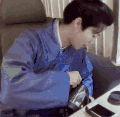 鹿晗 花美男 男神 帅气 逗比