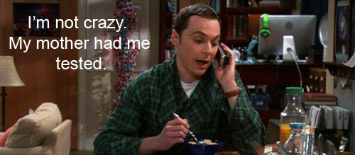 生活大爆炸 谢尔登•库珀 打电话 食物 搞笑 The Big Bang Theory