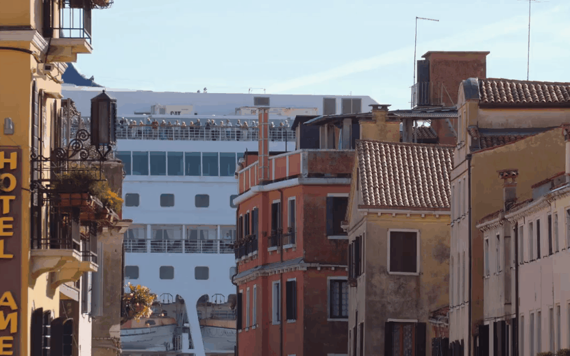 威尼斯 意大利 楼房 游轮 纪录片