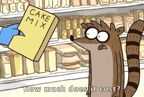 蛋糕 漫画与漫画；漫画 食物 钱 正常显示 末底改和里格比