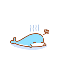 海豚 晕菜 睡着 可怜