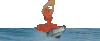 滴水 大海 船 手掌
