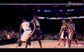 NBA 安东尼 篮球 背身 转身 上篮 尼克斯 过人