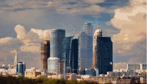 Moscow2011 俄罗斯 城市 延时摄影 建筑 莫斯科 高楼