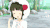 少女 动漫 花朵 扇耳光