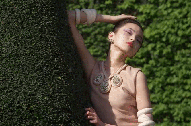 Dior广告 优美 凡尔赛宫系列 秘密花园 美女