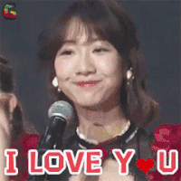 美女 可爱 iloveyou soogif soogif出品