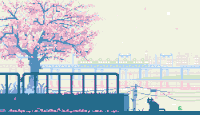 樱花 场景 美景 动漫