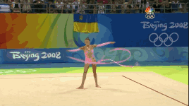 奥运会 彩带 比赛 卡娜耶娃 艺术体操