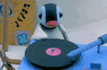 企鹅 penguin DJ  玩偶